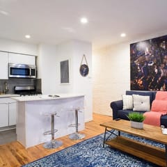 26-4B Reno Newly Furnished 1BR W/D Courtyard