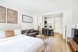 1597-2 Luxury Upper East Side Studio W&D - Image 3