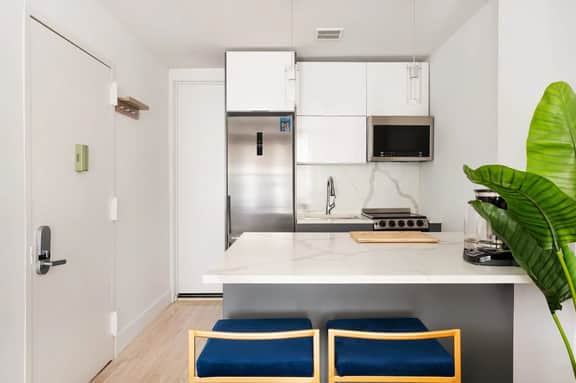 1597-7 Luxury Upper East Studio W&D in unit - Image 3